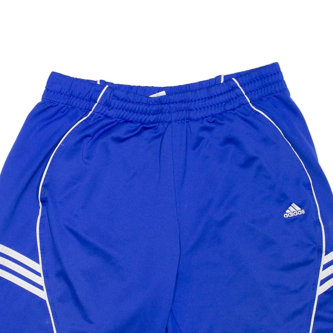 ADIDAS Mens Sports Shorts Blue L W30