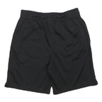REEBOK Mens Black Sports Shorts M W30 Lightweight Polyester Activewear
