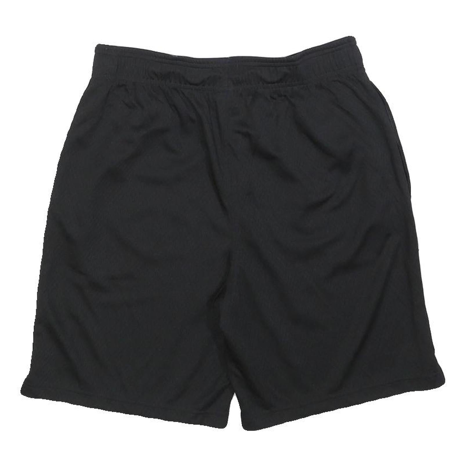 REEBOK Mens Black Sports Shorts M W30 Lightweight Polyester Activewear