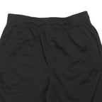 REEBOK Mens Black Sports Shorts M W30 Lightweight Polyester Activewear