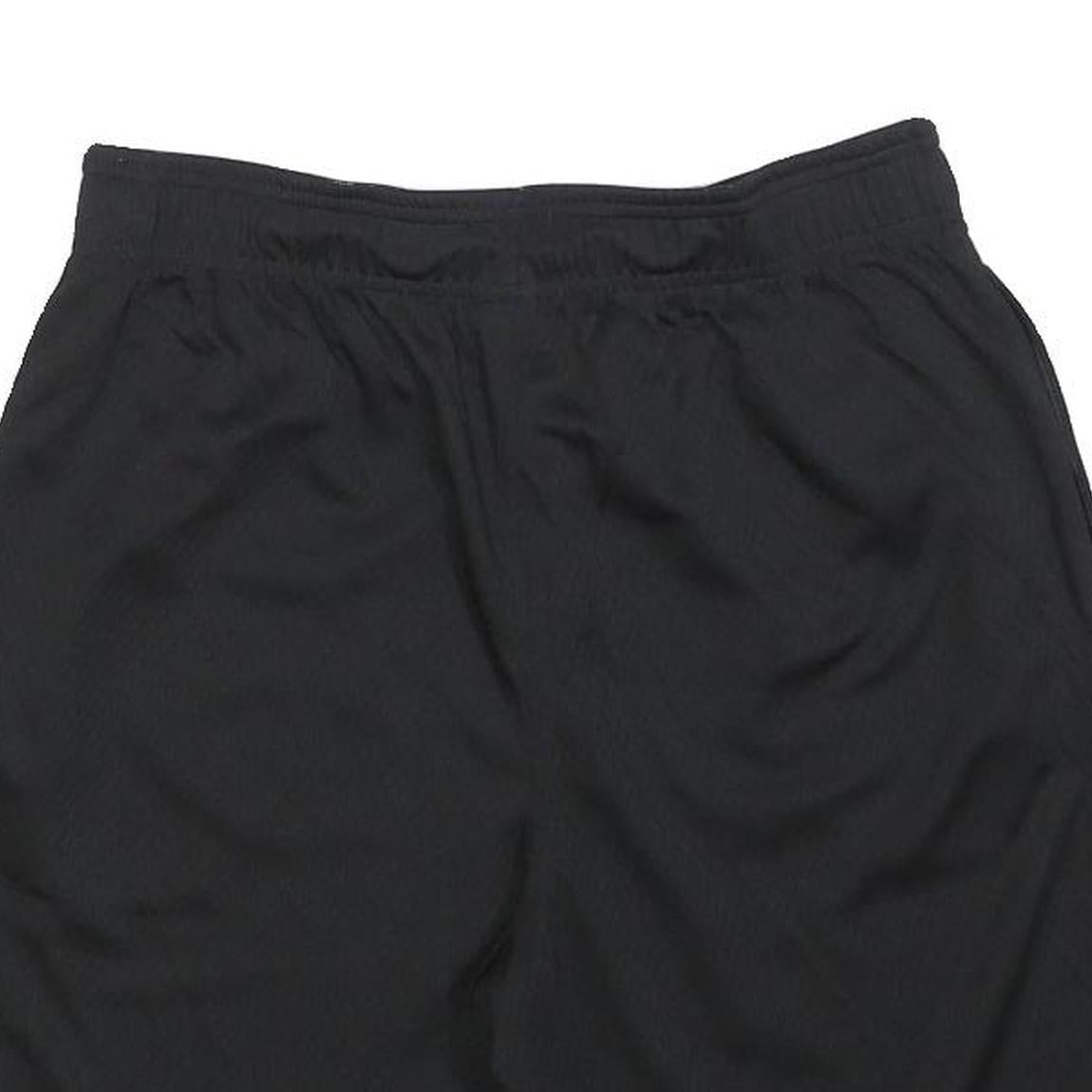 REEBOK Mens Black Sports Shorts M W30 Lightweight Polyester Activewear