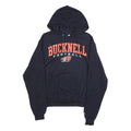 CHAMPION Mens Navy Bucknell Football Hoodie S Cotton Blend Casual Pullover