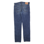 LEVI'S 511 Slim Mens Jeans Blue Slim Skinny Denim Medium W33 L34 Faded