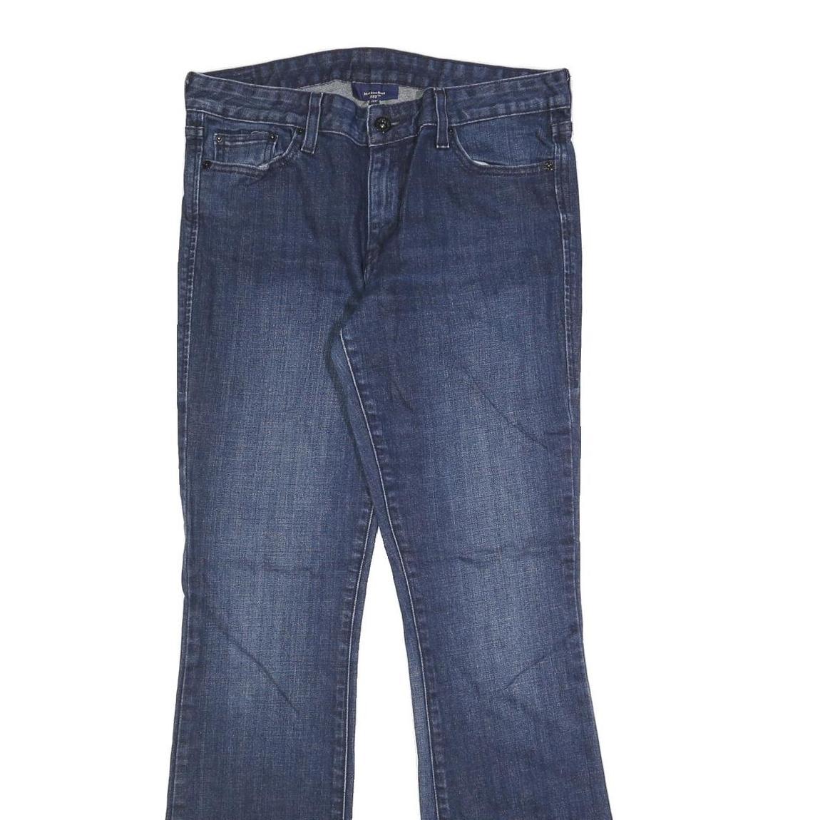 LEVI'S 553 Womens Jeans Blue Regular Flared Denim Medium W30 L32 Classic Style
