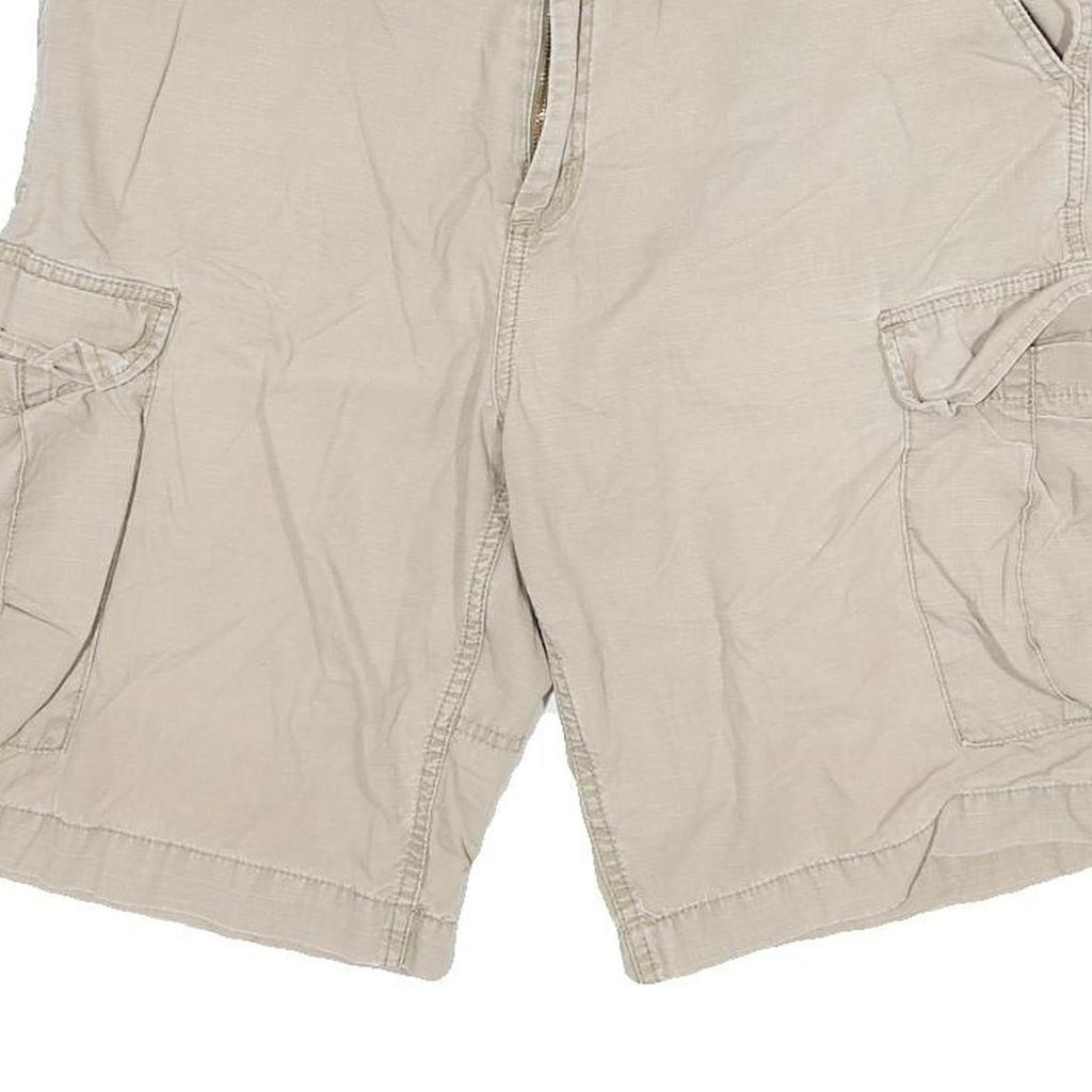 CARHARTT Mens Shorts Beige Cargo XL W32 Durable Cotton Blend Workwear