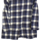 BALSER Womens Blue & White Checked Wool Button Jacket S Woven Classic