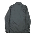 NIKE Mens Black Jacket M Polyester Blend Zip Lightweight Sportswear