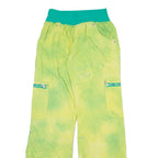 ZUMBA Outdoor Womens Trousers Green Relaxed Bootcut Nylon W23 L33