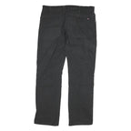 DICKIES Mens Black Regular Fit Straight Denim Jeans W36 L32 Classic Style