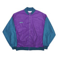 COLUMBIA Womens Purple & Blue Jacket XL Polyester Plain Zip Casual Outdoor