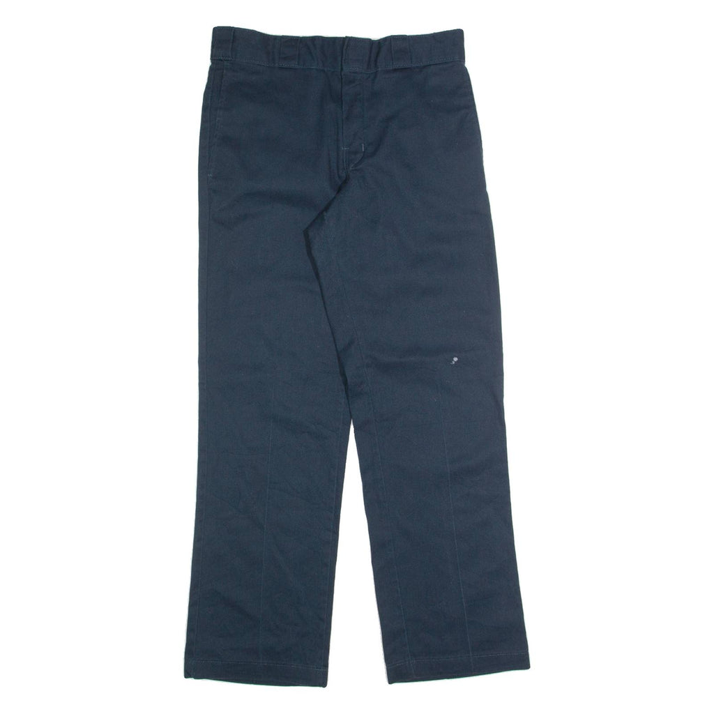 DICKIES Chino Mens Trousers Blue Regular Straight W30 L30