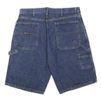 WRANGLER Mens Denim Blue Casual Shorts L W36 Workwear Cotton Blend