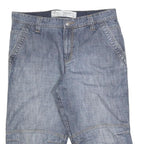 TOM TAILOR Mens Denim Blue Casual Shorts M W32 Cotton Blend Relaxed Fit