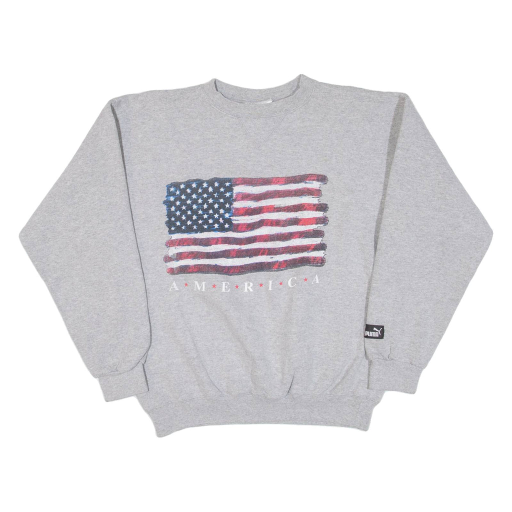 PUMA America Womens Sweatshirt Grey USA M