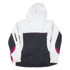 COLUMBIA Womens Rain Coat Black Hooded XL