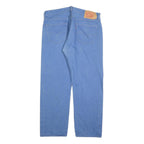 LEVI'S 501XX Mens Jeans Blue Regular Straight Denim W36 L30 Classic Cotton Blend