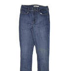 LEVI'S Womens Jeans Blue Slim Skinny Denim Medium W26 L32 Cotton Blend Zip