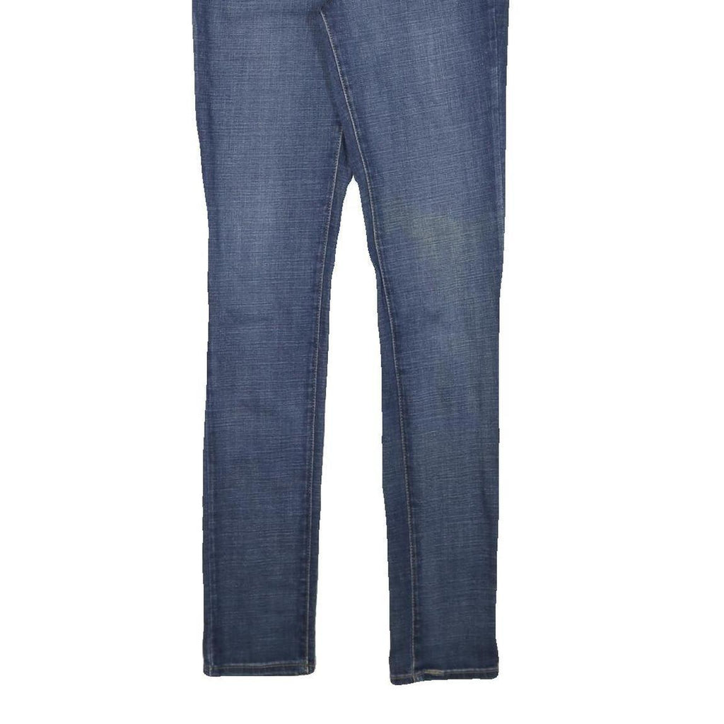 LEVI'S Womens Jeans Blue Slim Skinny Denim Medium W26 L32 Cotton Blend Zip