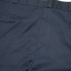 DICKIES Mens Blue Classic Straight Canvas Trousers W38 L27 Workwear Cotton Blend