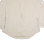 CHAPS RALPH LAUREN Mens Beige Cotton Shirt XL Classic Long Sleeve Button Front