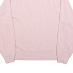GAP Womens Pink Sweatshirt S Crew Neck Cotton Blend Logo Print