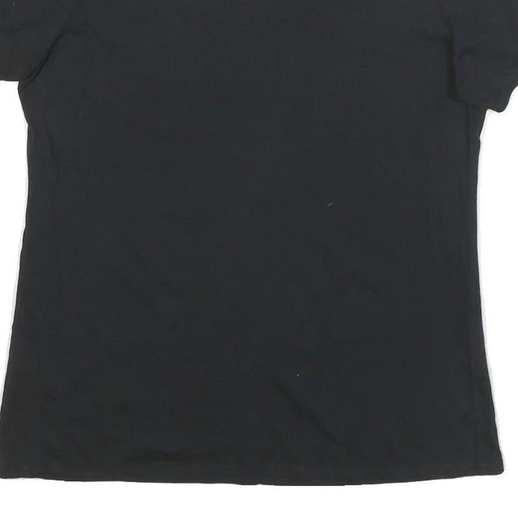 NIKE Womens Black Saints Graphic T-Shirt M Short Sleeve Round Neck Premium