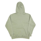 ADIDAS Womens Green Hoodie UK 14 Cotton Blend Pullover Casual Streetwear