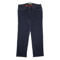 CARHARTT Blanket Lined Womens Regular Straight Denim Dark Jeans W36 L30