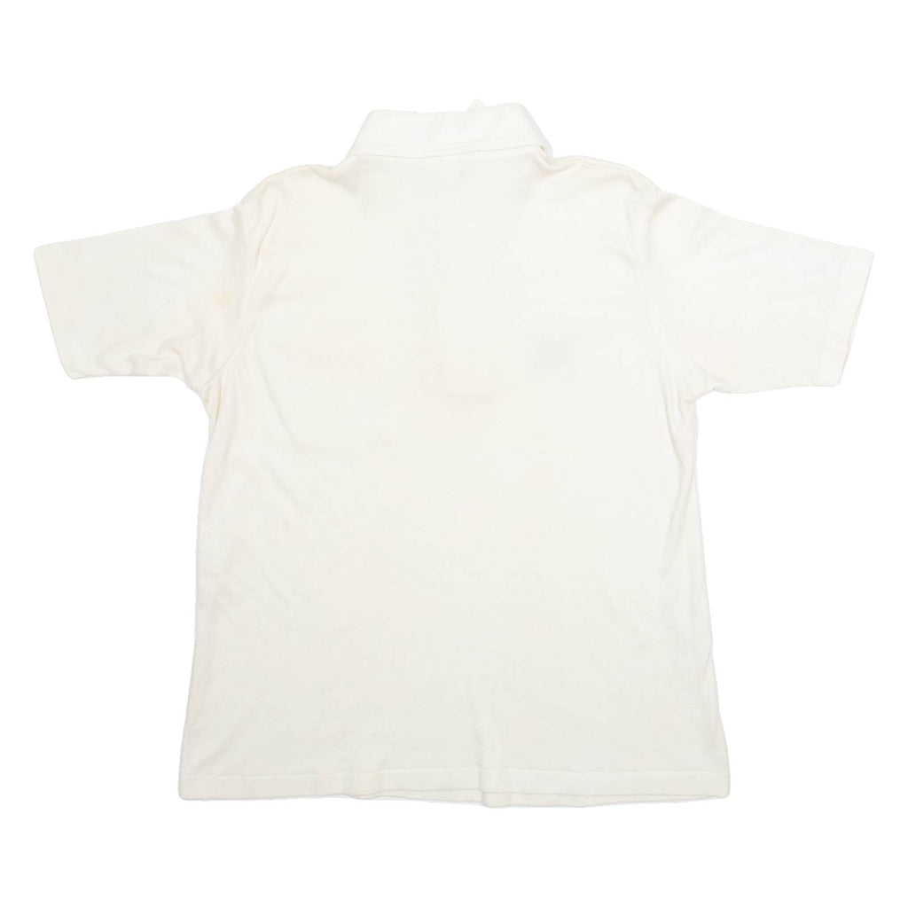 CHAMPION Mens Polo Shirt Cream XL