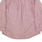 WOOLRICH Mens Pink Cotton Shirt L Long Sleeve Button Workwear Casual