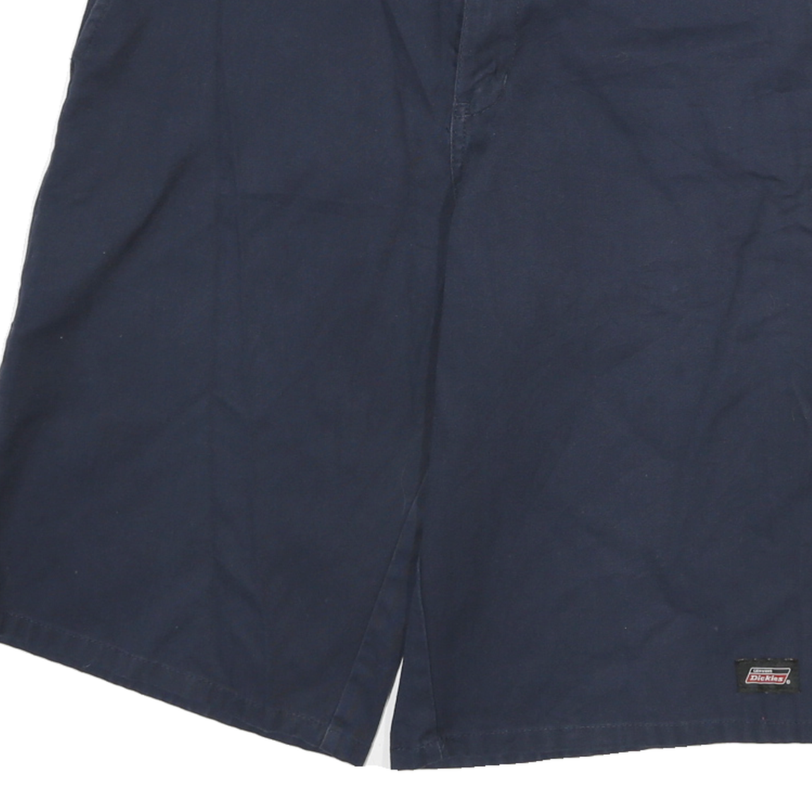 DICKIES Mens Shorts Navy Blue Casual Plain L W32 Workwear Cargo Cotton Blend