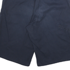 DICKIES Mens Shorts Navy Blue Casual Plain L W32 Workwear Cargo Cotton Blend