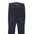 LEVI'S Womens Jeans Blue Slim Skinny Denim Medium W26 L28 Stretch Zip Fastening