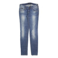 CALVIN KLEIN Womens Jeans Blue Slim Skinny Denim Medium W28 L34 Stylish Comfort