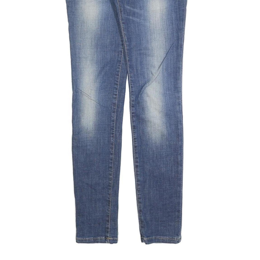 CALVIN KLEIN Womens Jeans Blue Slim Skinny Denim Medium W28 L34 Stylish Comfort