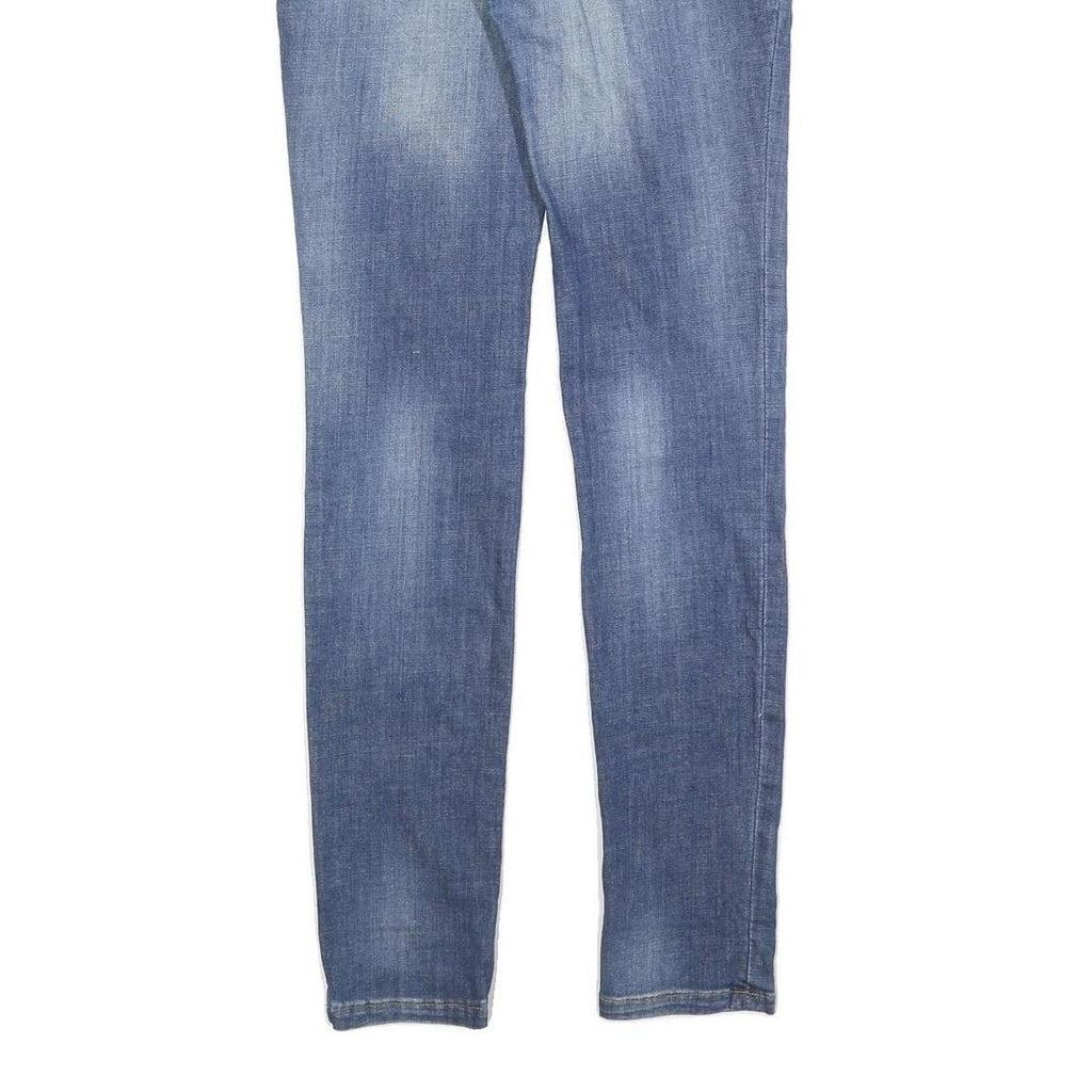 CALVIN KLEIN Womens Jeans Blue Slim Skinny Denim Medium W28 L34 Stylish Comfort