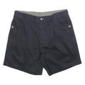 NAUTICA Mens Shorts Blue Casual Plain M W34 Cotton Blend Button Pocket