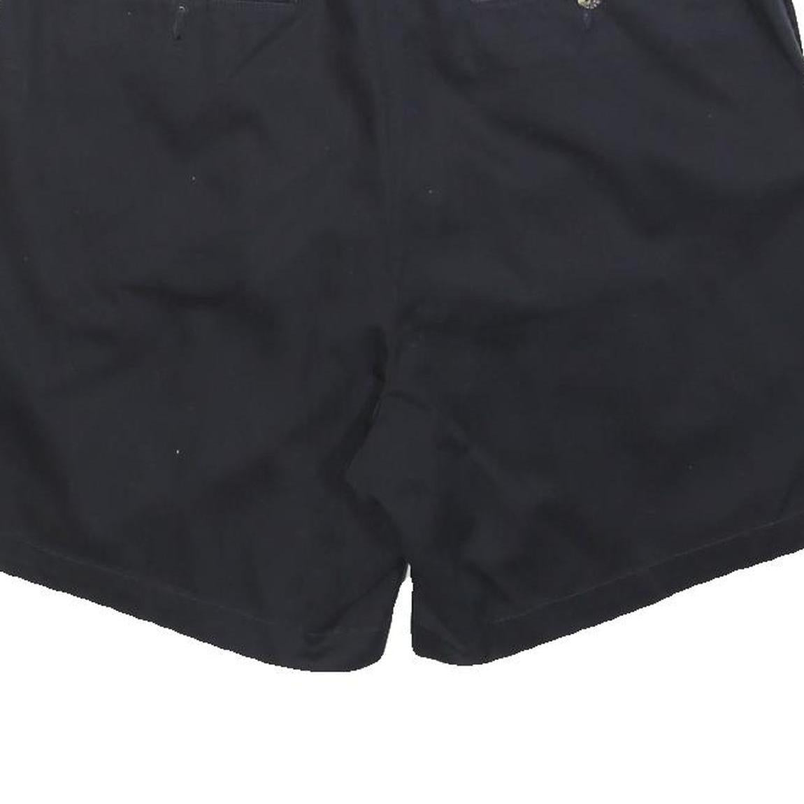 NAUTICA Mens Shorts Blue Casual Plain M W34 Cotton Blend Button Pocket