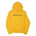 CHAMPION Boys Yellow Hoodie 2XL Cotton Blend Pullover Sportswear Casual