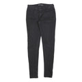 LEVI'S Womens Jeans Black Slim Skinny Denim Rinse W28 L32 Zip Cotton Blend