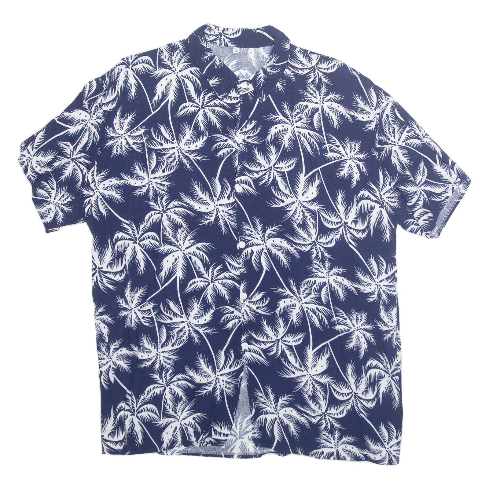 Womens Printed Blouse Blue Floral 2XL