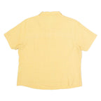 JACK WOLFSKIN Womens Shirt Yellow Check UK 12