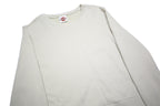 HARLEY DAVIDSON Womens Cream Sweatshirt Crew Neck M Cotton Blend Pullover