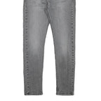 LEVI'S Mens Jeans Grey Slim Skinny Denim Light W29 L27 Zip Closure