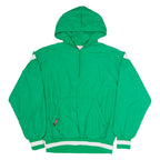 IN PLAY Mens Track Jacket Green Nylon Hooded M
