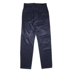 ICEBERG Mens Cotton Blend Navy Slim Tapered Trousers W30 L30 Casual Smart