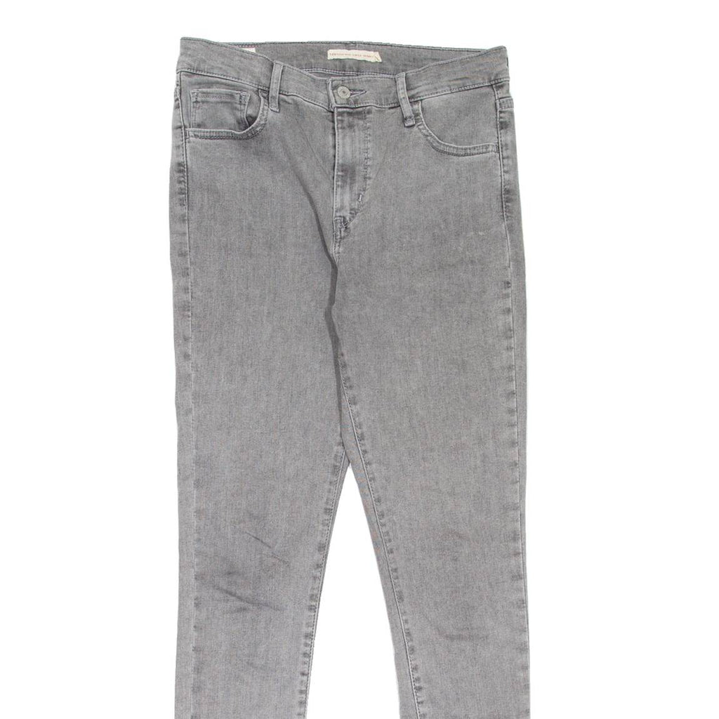 LEVI'S 720 High Rise Premium Womens Jeans Grey Slim Skinny W29 L30