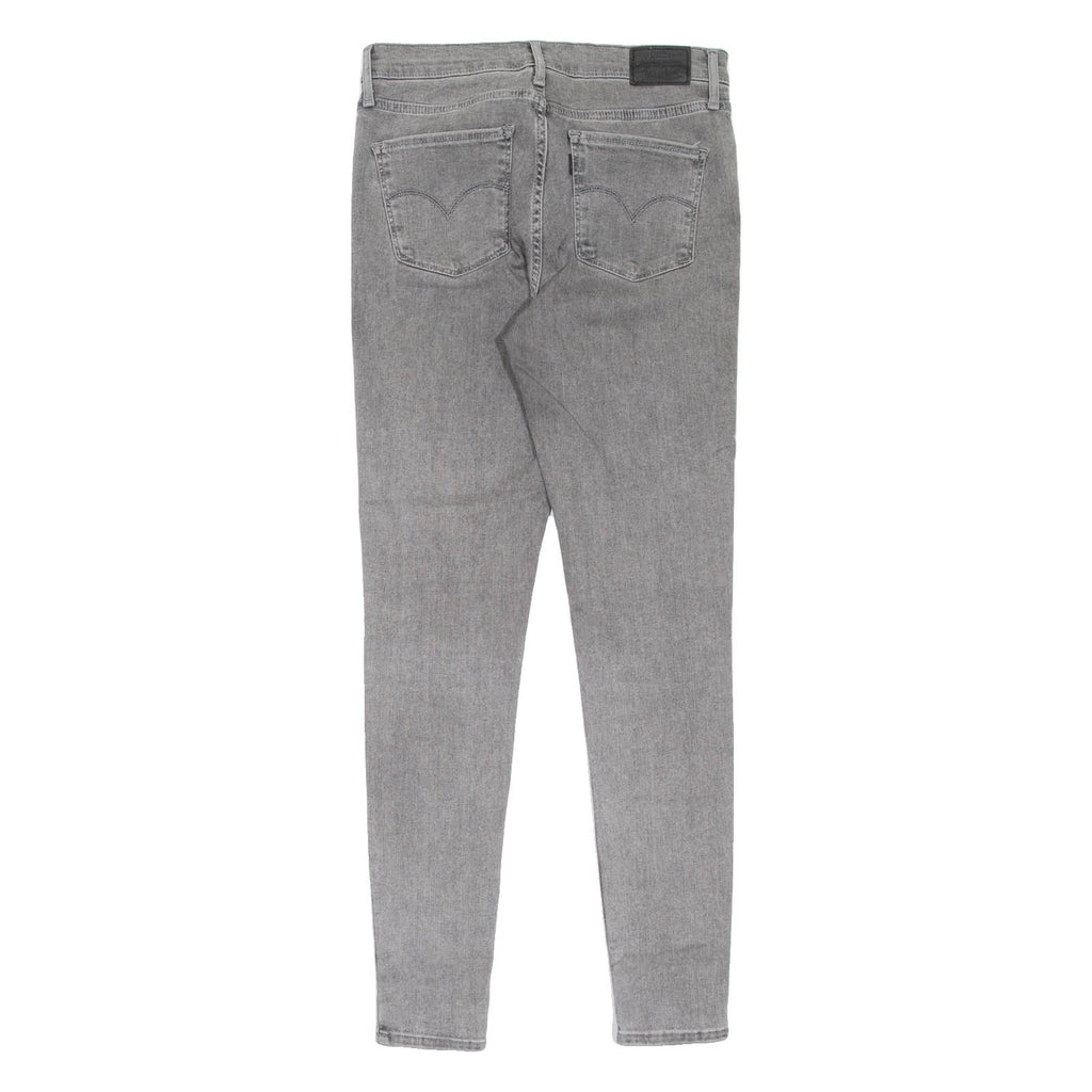 LEVI'S 720 High Rise Premium Womens Jeans Grey Slim Skinny W29 L30