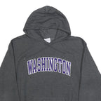 CHAMPION Mens Grey Washington Pullover Hoodie L Casual Cotton Blend Sweatshirt