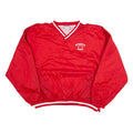 CHAMPION Souderton Braves Mens Sweatshirt Red V-Neck USA L